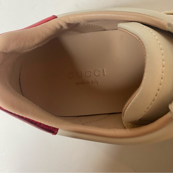 Gucci Ace Sneakers Elastic Band 5.5 NWT - Picture 9 of 10